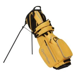 TaylorMade FlexTech Stand Bag -COB Golf Club Shop taylormade 2023 flextech stand bag gold left itempicture