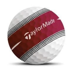 TaylorMade Tour Response Stripe Multicolor Golf Balls -COB Golf Club Shop taylormade 2023 tour response stripe multicolor golf balls red quarter itempicture