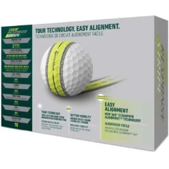 TaylorMade Tour Response Stripe Multicolor Golf Balls -COB Golf Club Shop taylormade 2023 tour response stripe multicolor golf balls tray itempicture