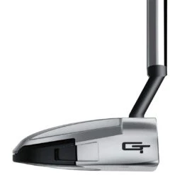 TaylorMade Spider GT Rollback Silver/Black Putter -COB Golf Club Shop taylormade spider gt rollback silver black small slant putter toe itempicture
