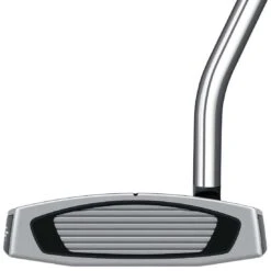 TaylorMade Spider GT Silver Single Bend Putter -COB Golf Club Shop taylormade spider gt silver single bend putter face itempicture