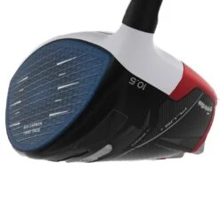 TaylorMade Stealth 2 Plus Red/White/Blue Driver -COB Golf Club Shop taylormade stealth 2 plus usa driver heel itempicture