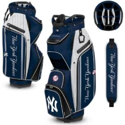 Team Effort MLB Bucket III Cooler Cart Bag -COB Golf Club Shop team effort mlb bucket 3 cooler cart bag new york yankees itempicture