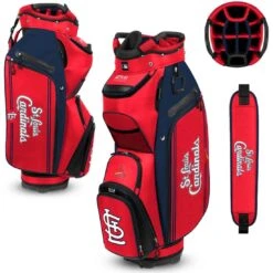 Team Effort MLB Bucket III Cooler Cart Bag -COB Golf Club Shop team effort mlb bucket 3 cooler cart bag st louis cardinals itempicture