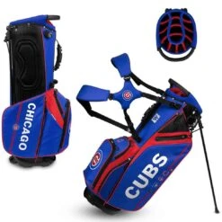 Team Effort MLB Caddie Carry Hybrid Bag -COB Golf Club Shop team effort mlb caddie carry hybrid bag chicago cubs itempicture