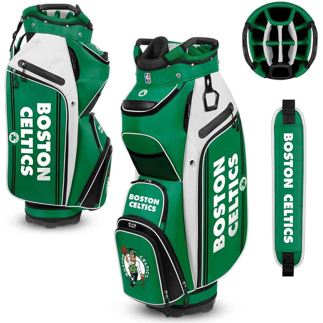 Team Effort NBA Bucket III Cooler Cart Bag 4 Team Effort NBA Bucket III Cooler Cart Bag - Image 2