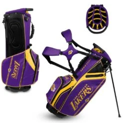 Team Effort NBA Caddie Carry Hybrid Bag -COB Golf Club Shop team effort nba caddie carry hybrid bag la lakers itempicture