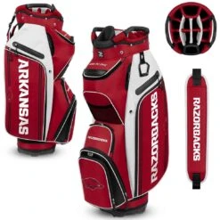 Team Effort NCAA Bucket III Cooler Cart Bag -COB Golf Club Shop team effort ncaa bucket 3 cooler cart bag arkansas razorbacks itempicture