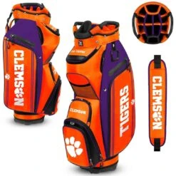 Team Effort NCAA Bucket III Cooler Cart Bag -COB Golf Club Shop team effort ncaa bucket 3 cooler cart bag clemson tigers itempicture