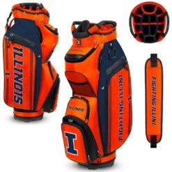 Team Effort NCAA Bucket III Cooler Cart Bag -COB Golf Club Shop team effort ncaa bucket 3 cooler cart bag illinois fighting illini itempicture