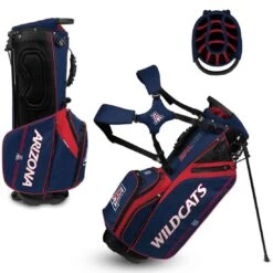 Team Effort NCAA Caddie Carry Hybrid Bag -COB Golf Club Shop team effort ncaa caddie carry hybrid bag arizona wildcats itempicture