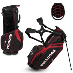 Team Effort NCAA Caddie Carry Hybrid Bag -COB Golf Club Shop team effort ncaa caddie carry hybrid bag georgia bulldogs itempicture