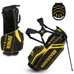 Team Effort NCAA Caddie Carry Hybrid Bag -COB Golf Club Shop team effort ncaa caddie carry hybrid bag iowa hawkeyes itempicture