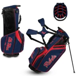 Team Effort NCAA Caddie Carry Hybrid Bag -COB Golf Club Shop team effort ncaa caddie carry hybrid bag mississippi rebels itempicture
