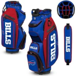 Team Effort NFL Bucket III Cooler Cart Bag -COB Golf Club Shop team effort nfl bucket 3 cooler cart bag buffalo bills itempicture