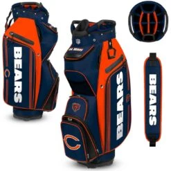 Team Effort NFL Bucket III Cooler Cart Bag -COB Golf Club Shop team effort nfl bucket 3 cooler cart bag chicago bears itempicture