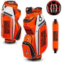 Team Effort NFL Bucket III Cooler Cart Bag -COB Golf Club Shop team effort nfl bucket 3 cooler cart bag cleveland browns itempicture