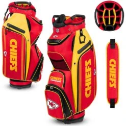 Team Effort NFL Bucket III Cooler Cart Bag -COB Golf Club Shop team effort nfl bucket 3 cooler cart bag kansas city chiefs itempicture