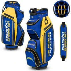 Team Effort NFL Bucket III Cooler Cart Bag -COB Golf Club Shop team effort nfl bucket 3 cooler cart bag los angeles chargers itempicture