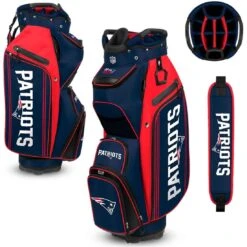 Team Effort NFL Bucket III Cooler Cart Bag -COB Golf Club Shop team effort nfl bucket 3 cooler cart bag new england patriots itempicture