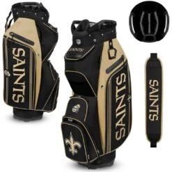 Team Effort NFL Bucket III Cooler Cart Bag -COB Golf Club Shop team effort nfl bucket 3 cooler cart bag new orleans saints itempicture