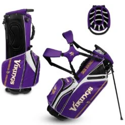 Team Effort NFL Caddie Carry Hybrid Bag -COB Golf Club Shop team effort nfl caddie carry hybrid bag minnesota vikings itempicture