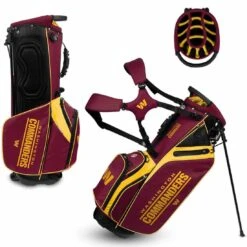 Team Effort NFL Caddie Carry Hybrid Bag -COB Golf Club Shop team effort nfl caddie carry hybrid bag washington commanders itempicture