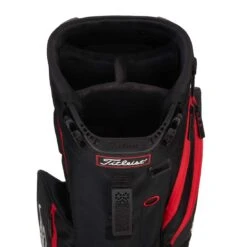 Titleist 2022 Players 4 Stand Bag -COB Golf Club Shop titleist 2021 players 4 stand bag black black red top cuff