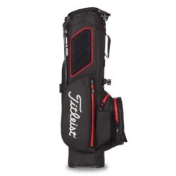 Titleist 2022 Players 4 StaDry Stand Bag -COB Golf Club Shop titleist 2021 players 4 staydry stand bag black black red back