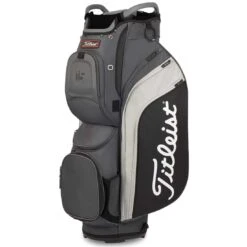 Titleist Cart 15 Cart Bag -COB Golf Club Shop titleist 2022 cart 15 cart bag charcoal black grey itempicture