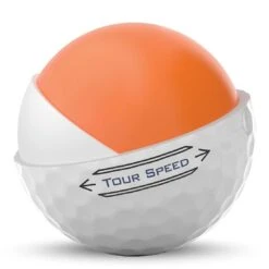 Titleist Tour Speed White Golf Balls -COB Golf Club Shop titleist 2022 tour speed white golf balls core cutaway itempicture 1