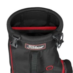 Titleist Carry Bag -COB Golf Club Shop titleist 2023 carry bag black black red top itempicture