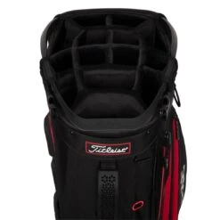 Titleist Hybrid 14 Stand Bag -COB Golf Club Shop titleist 2023 hybrid 14 stand bag black black red top itempicture