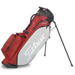 Titleist Players 4 Stadry Stand Bag -COB Golf Club Shop titleist 2023 players 4 stadry stand bag dark red grey black itempicture
