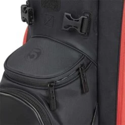 Titleist Players 5 Stand Bag -COB Golf Club Shop titleist 2023 players 5 stand bag black black red detail1 itempicture