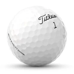 Titleist Pro V1 Golf Balls -COB Golf Club Shop titleist 2023 pro v1 golf balls low numbers ball angle itempicture