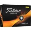 Titleist Pro V1 Yellow Golf Balls -COB Golf Club Shop titleist 2023 pro v1 yellow golf balls lid itempicture
