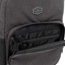 TravisMathew Steadypack Backpack -COB Golf Club Shop travismathew steadypack backpack black detail itempicture