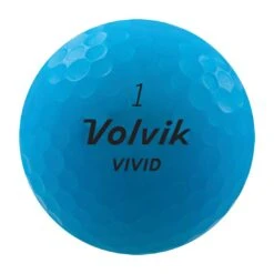 Volvik Vivid Blue Golf Balls -COB Golf Club Shop volvik 2022 vivid blue single golf ball itempicture