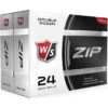 Wilson Staff Zip Double Dozen Golf Balls -COB Golf Club Shop wilson staff 2023 zip double dozen golf balls hero itempicture