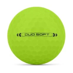 Wilson Staff DUO Soft Green Personalized Golf Balls -COB Golf Club Shop wilson staff duo soft green golf balls ball front itempicture