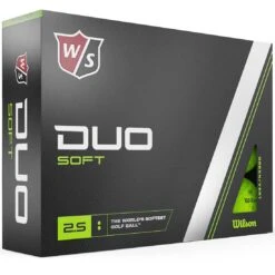 Wilson Staff DUO Soft Green Personalized Golf Balls