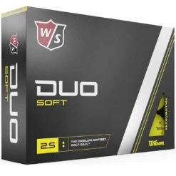Wilson Staff DUO Soft Yellow Golf Balls