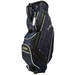 XXIO Lightweight Caddy Cart Bag -COB Golf Club Shop xxio lightweight caddy bag navy check itempicture